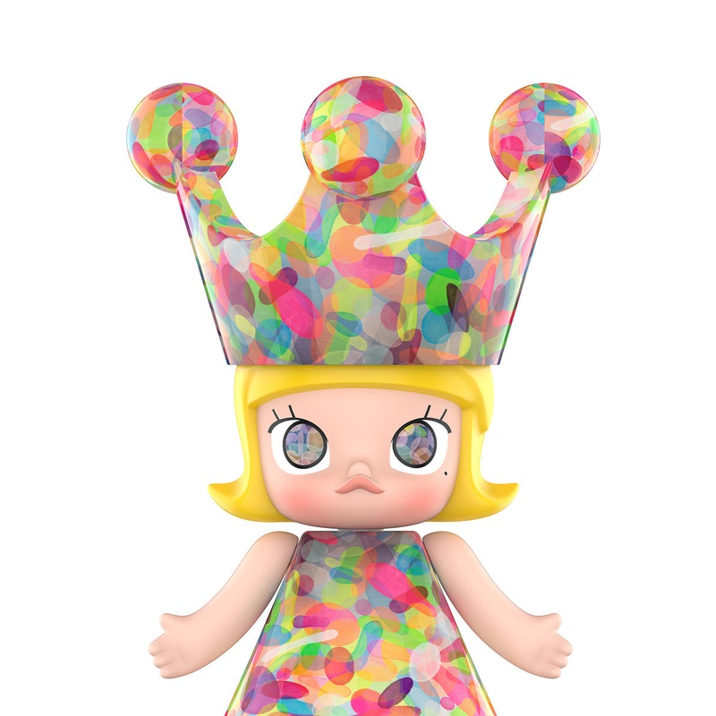 POP MART MEGA Royal Molly 1000% Huang Yuxing Bubbles
