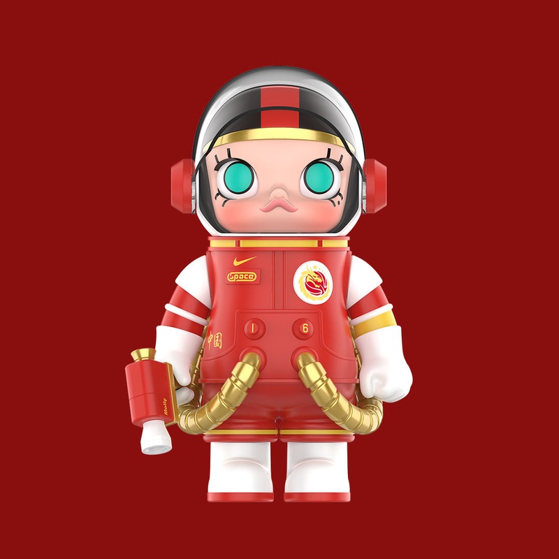 POP MART MEGA SPACE MOLLY 100% CHINA WOMEN’S NATIONAL BASKETBALL TEAM