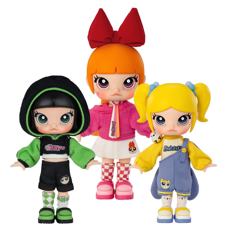 POP MART MOLLY  The Powerpuff Girls Action Figure Doll Blind Box