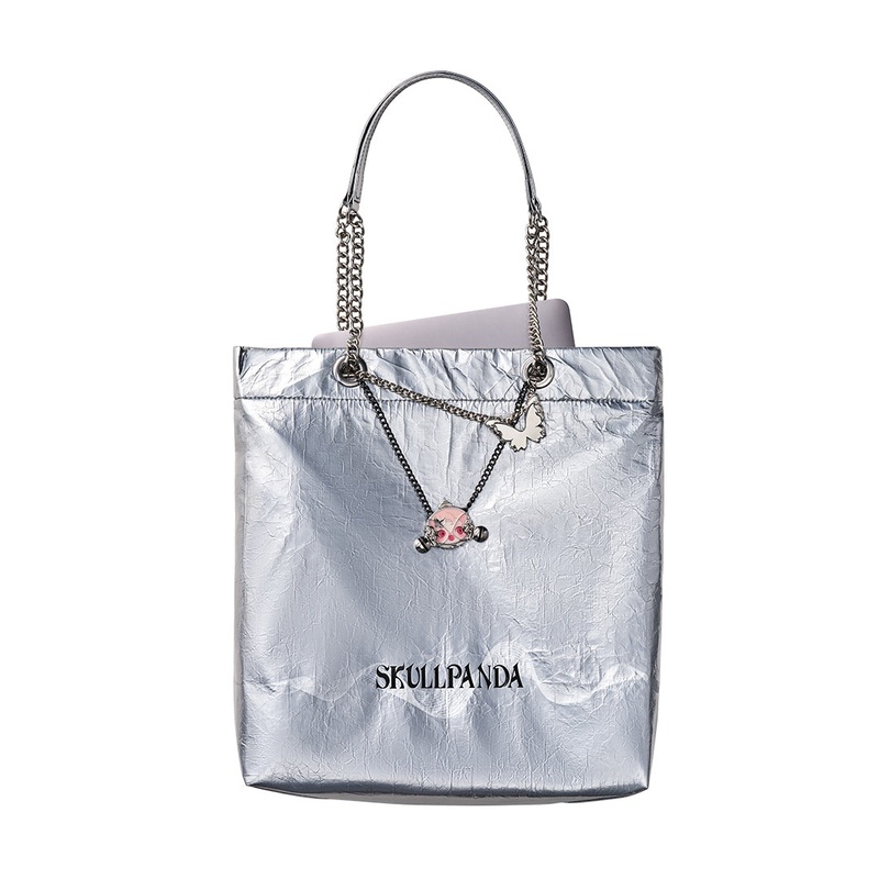 POP MART SKULLPANDA The Sound Series Tote Bag