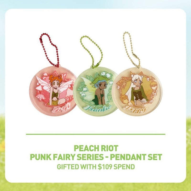 [GIFT] Spend $109+ to Get One Peach Riot Punk Fairy Pendant Set