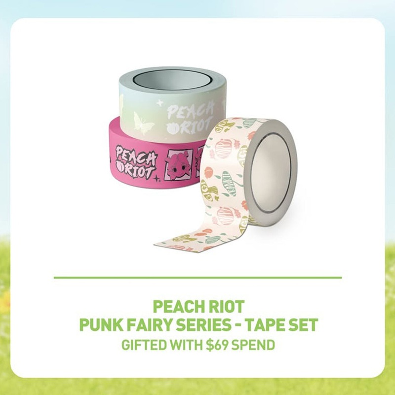 [GIFT] Spend $69+ to Get One Peach Riot Punk Fairy Tape Set