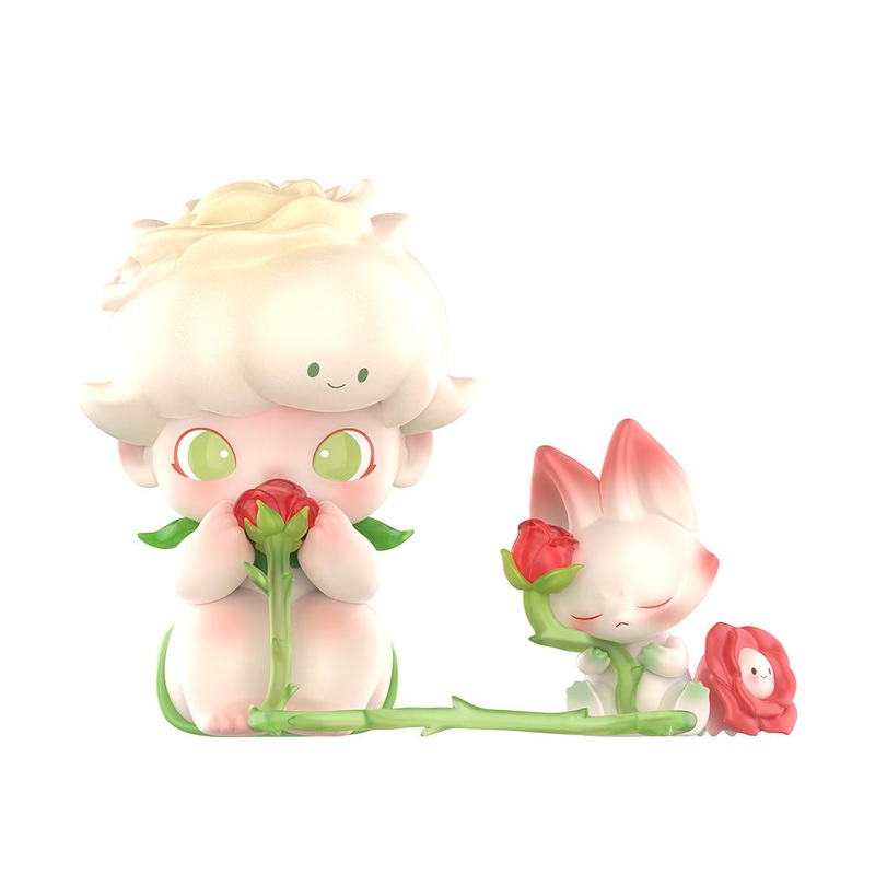 POP MART DIMOO Whisper of the Rose 100% Figurine