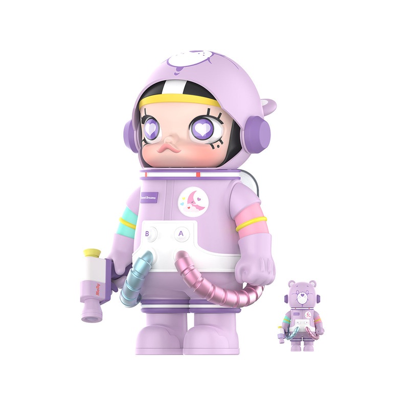 POP MART MEGA Space Molly 400%+100% Combo Sweet Dreams Bear