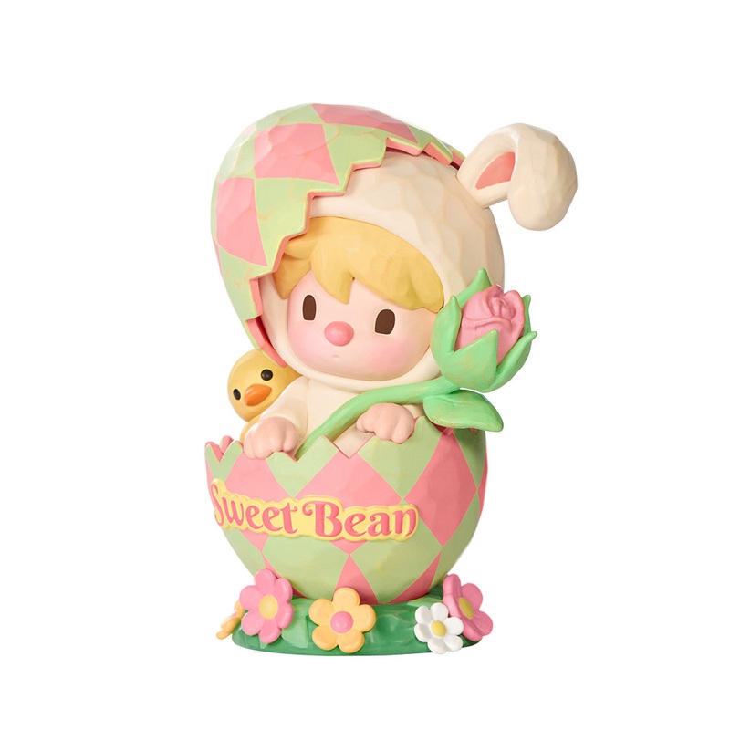 POP MART Sweet Bean Easter Bunny 100% Figurine