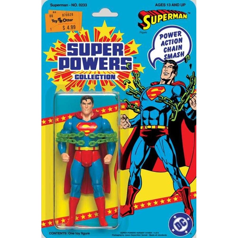 Superman #233 Facsimile Edition Cover B Jason Geyer & Alex Saviuk Super Powers Card Stock Variant