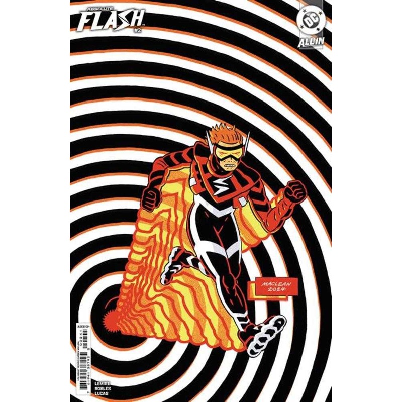 Absolute Flash #2 Cover E 1 in 25 Andrew Maclean Card Stock Variant