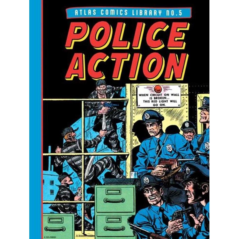 Atlas Comics Library Hardcover No 5 Police Action (Mature)