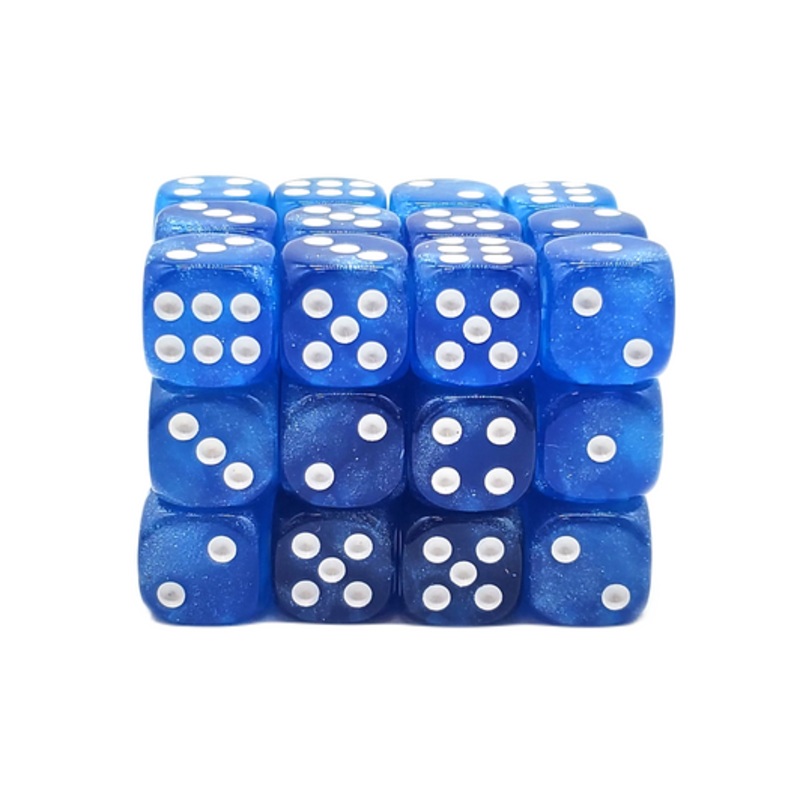 D6 36ct 12mm – Galaxy – Blue Shimmer