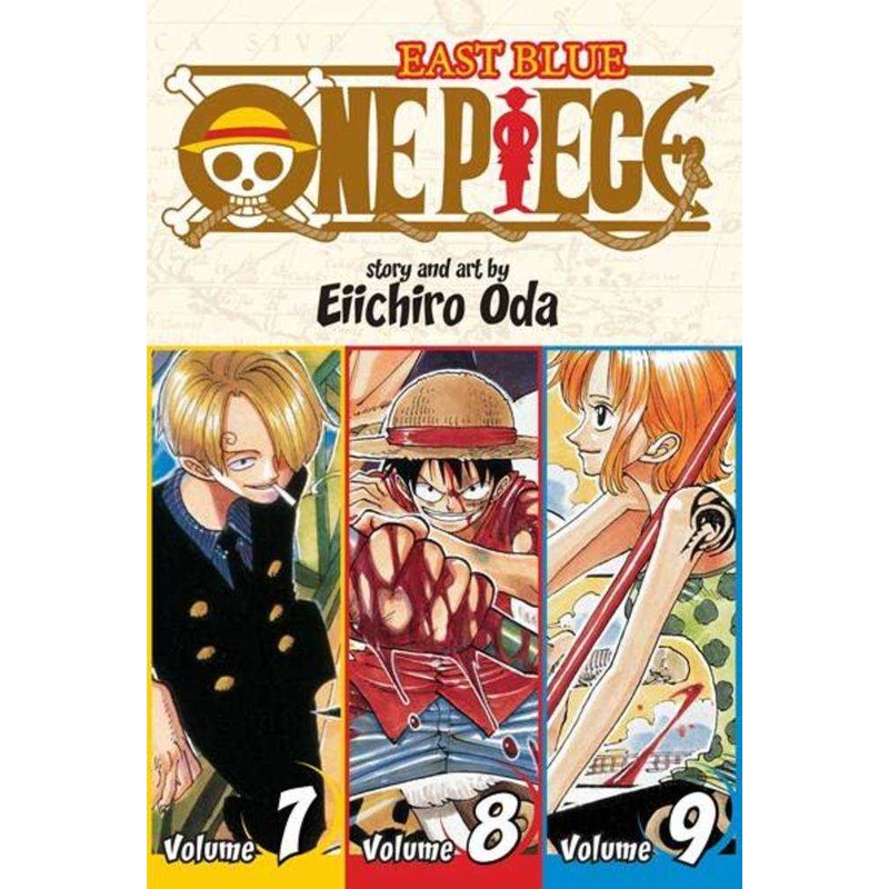 One Piece Omnibus TPB Volume 7 8 & 9 East Blue