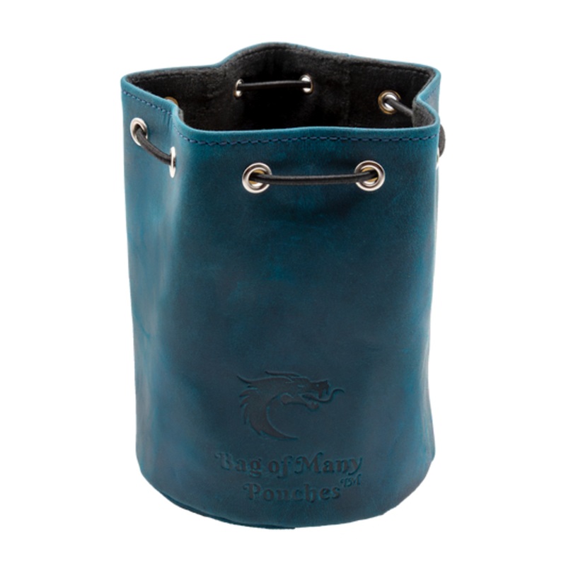 Ultimate Bag of Many Pouches – Blue Leather