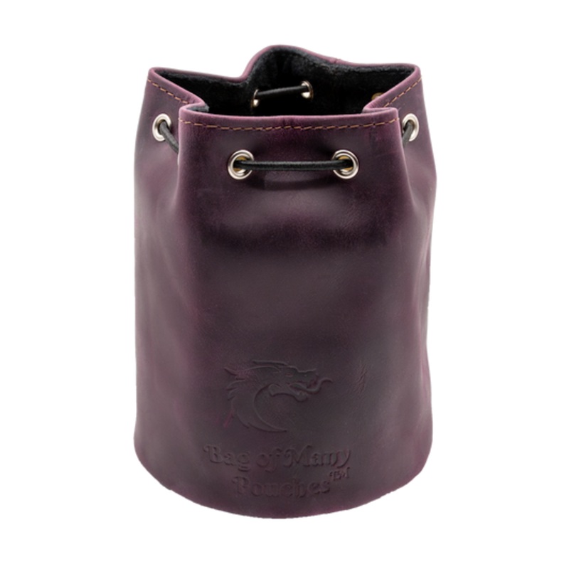 Ultimate Bag of Many Pouches – Purple Leather
