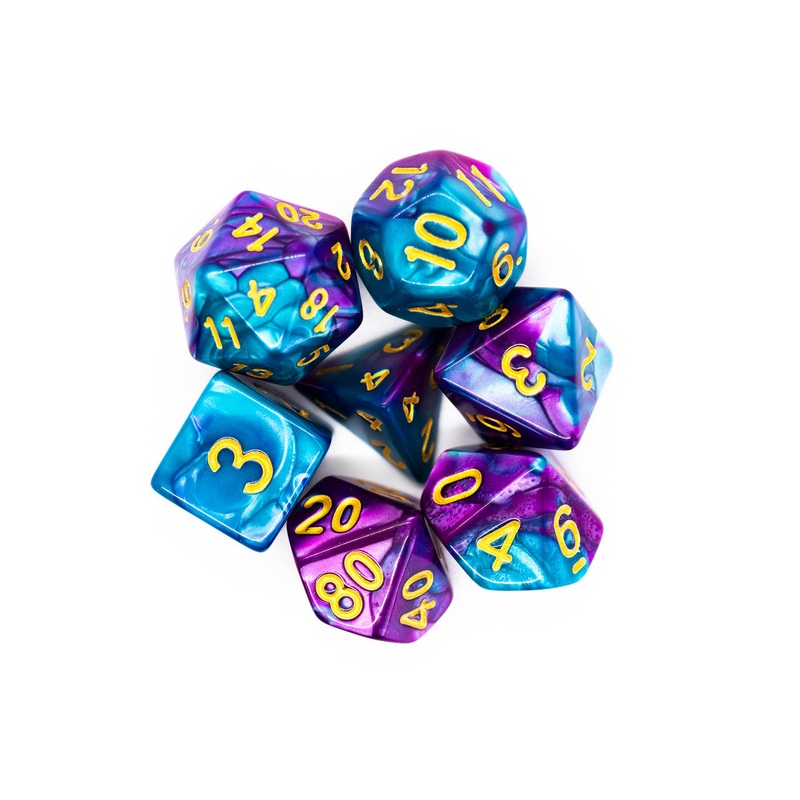 Vorpal – Teal & Lavender w/ Gold