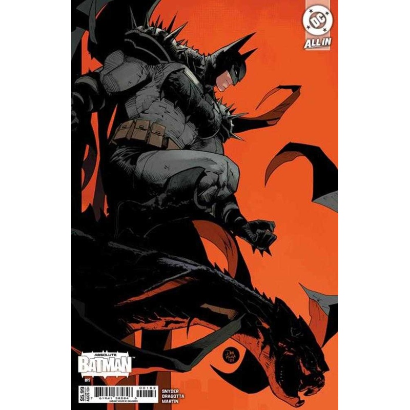 Absolute Batman #1 6th Print Cover B Dan Mora Card Stock Variant