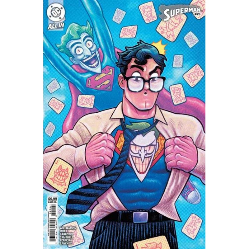 Superman #25 Cover F Dan Hipp April Fools Card Stock Variant