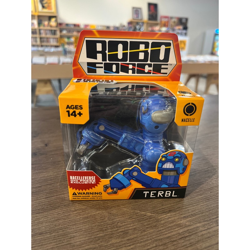 Ultra-Rare TERBL Robo Force Figure  Nacelle x Oni Press Exclusive!