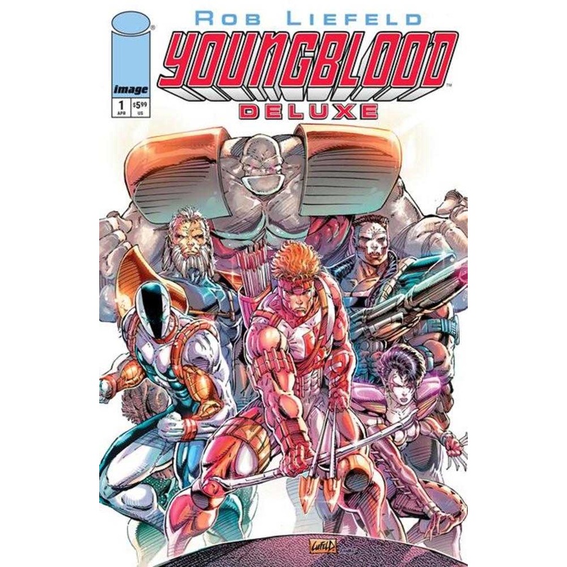 Youngblood Deluxe #1 Cover B Rob Liefeld Foil Variant
