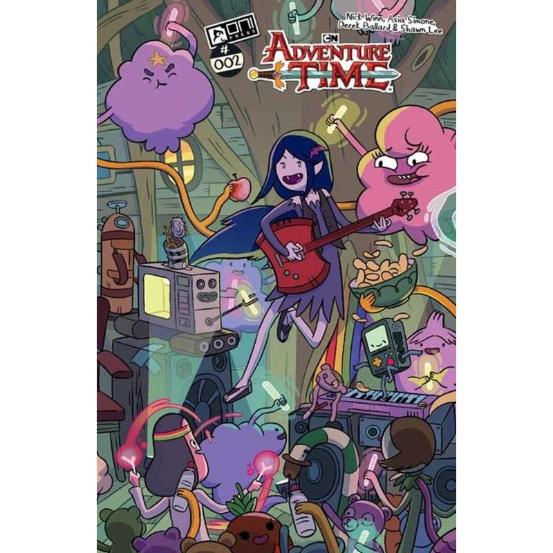 Adventure Time (2025) #2 Cover D 1 in 10 Shelli Paroline & Braden Lamb Infinite Interlocking Variant