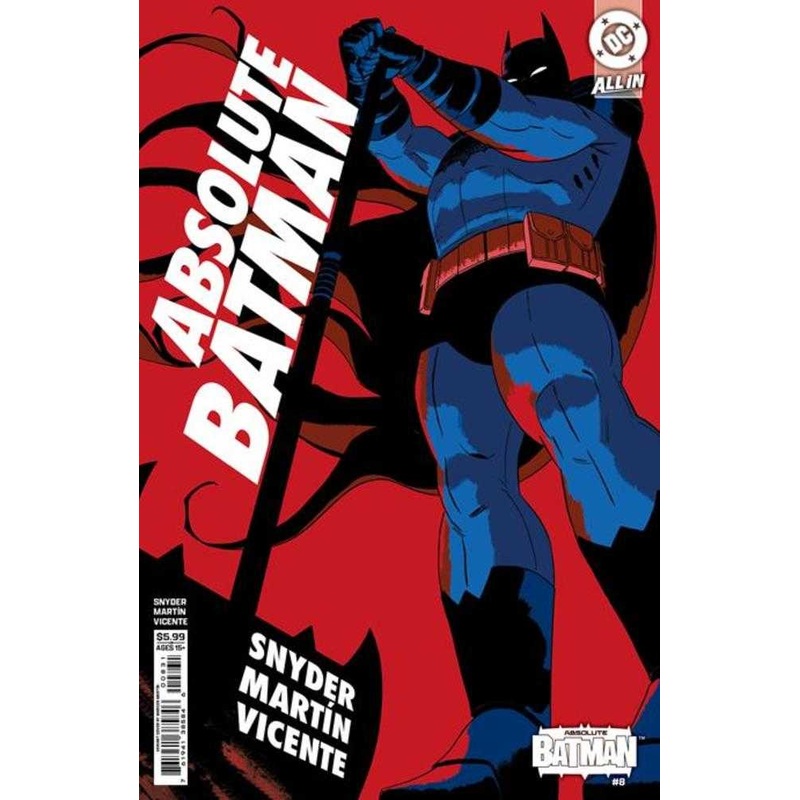 Absolute Batman #8 Cover C Marcos Martin Card Stock Variant