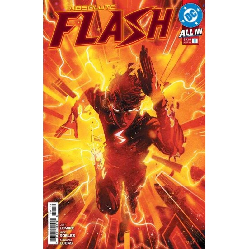Absolute Flash #1 2nd Print Cover A Nick Robles