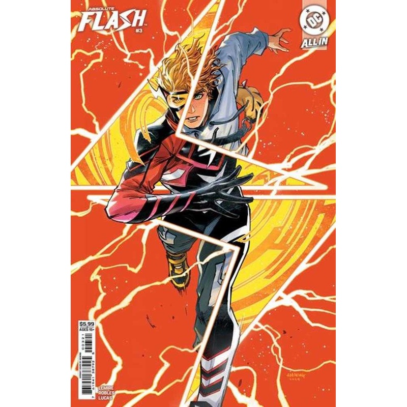 Absolute Flash #3 Cover B Haining Card Stock Variant