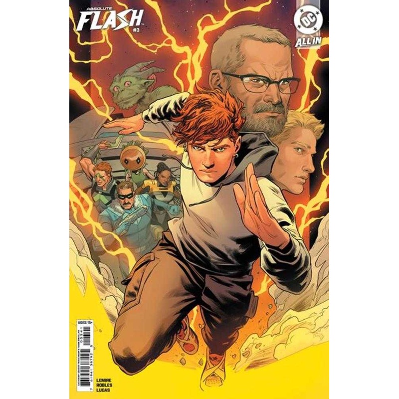 Absolute Flash #3 Cover D 1 in 25 Travis Moore Card Stock Variant
