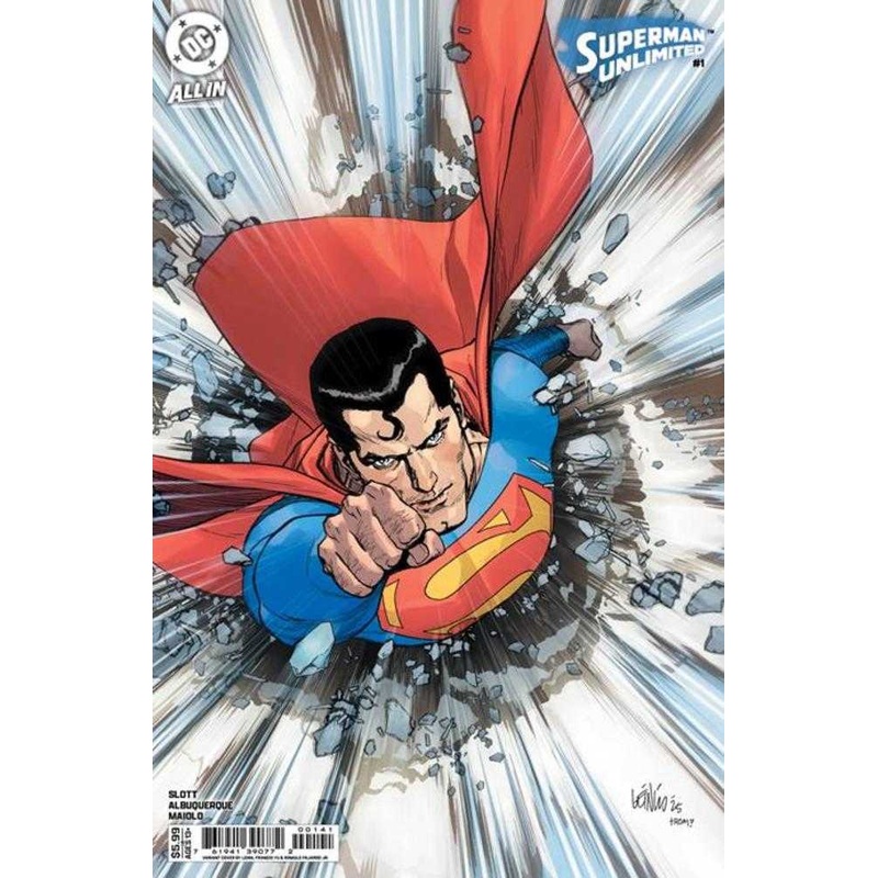 Superman Unlimited #1 Cover D Leinil Francis Yu Card Stock Variant