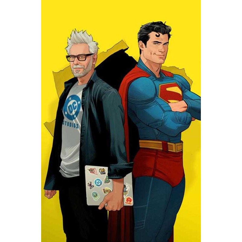 Superman Unlimited #1 Cover F Dan Mora James Gunn Cameo Card Stock Variant
