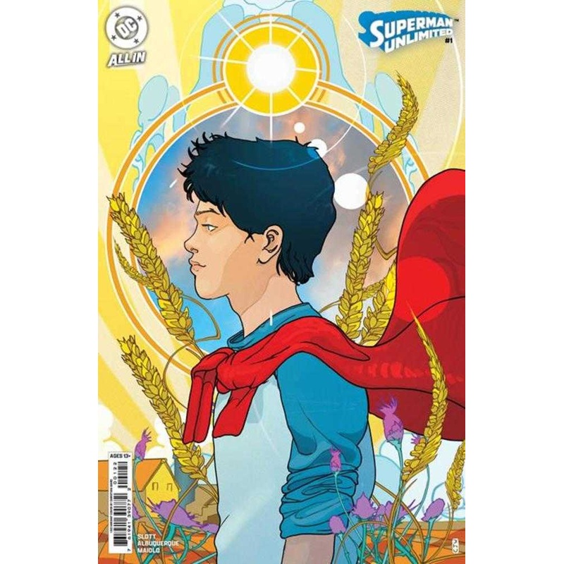 Superman Unlimited #1 Cover K 1 in 50 Christian Ward Card Stock Variant