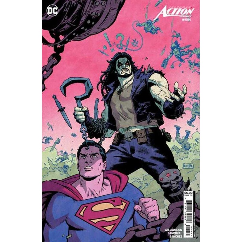 Action Comics #1064 Cover C Paolo Rivera Card Stock Variant (House Of Brainiac)