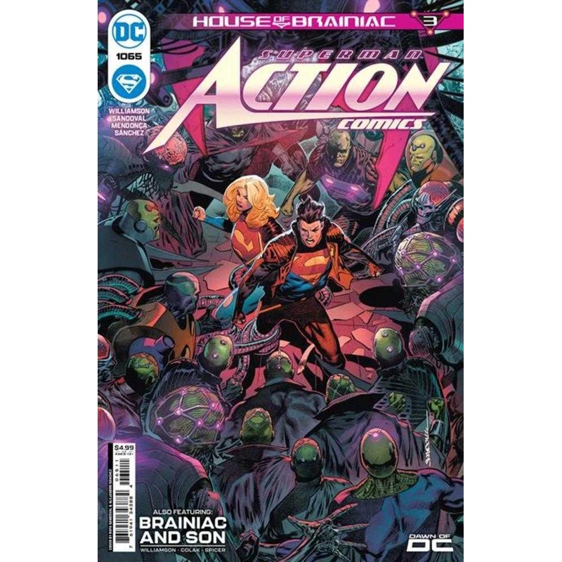 Action Comics #1065 Cover A Rafa Sandoval (House Of Brainiac)