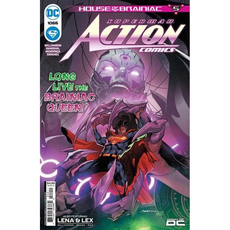Action Comics #1066 Cover A Rafa Sandoval (House Of Brainiac)