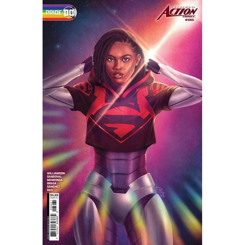 Action Comics #1066 Cover D Betsy Cola DC Pride 2024 Card Stock Variant (House Of Brainiac)
