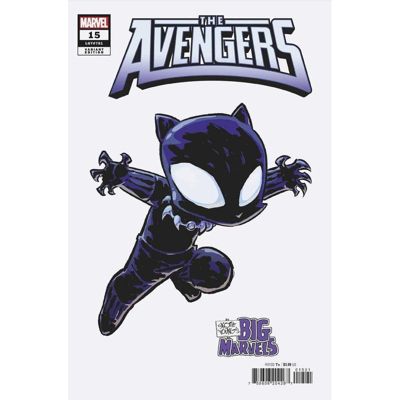 Avengers #15 Skottie Young’S Big Marvel Variant [Bh]