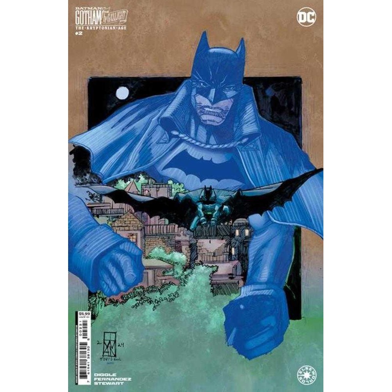 Batman Gotham By Gaslight The Kryptonian Age #2 (Of 12) Cover C Denys Cowan Card Stock Variant