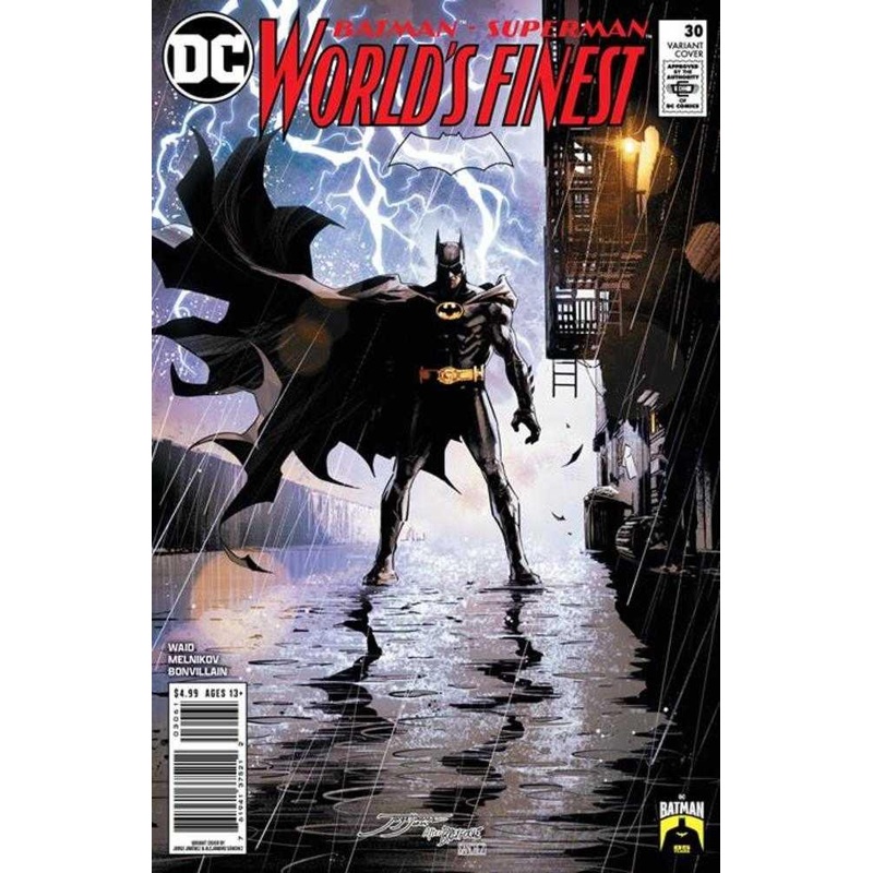 Batman Superman Worlds Finest #30 Cover D Jorge Jimenez Batman 85th Anniversary Card Stock Variant