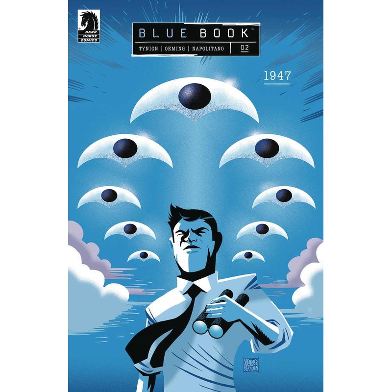 Blue Book 1947 #2 Cover B Santos