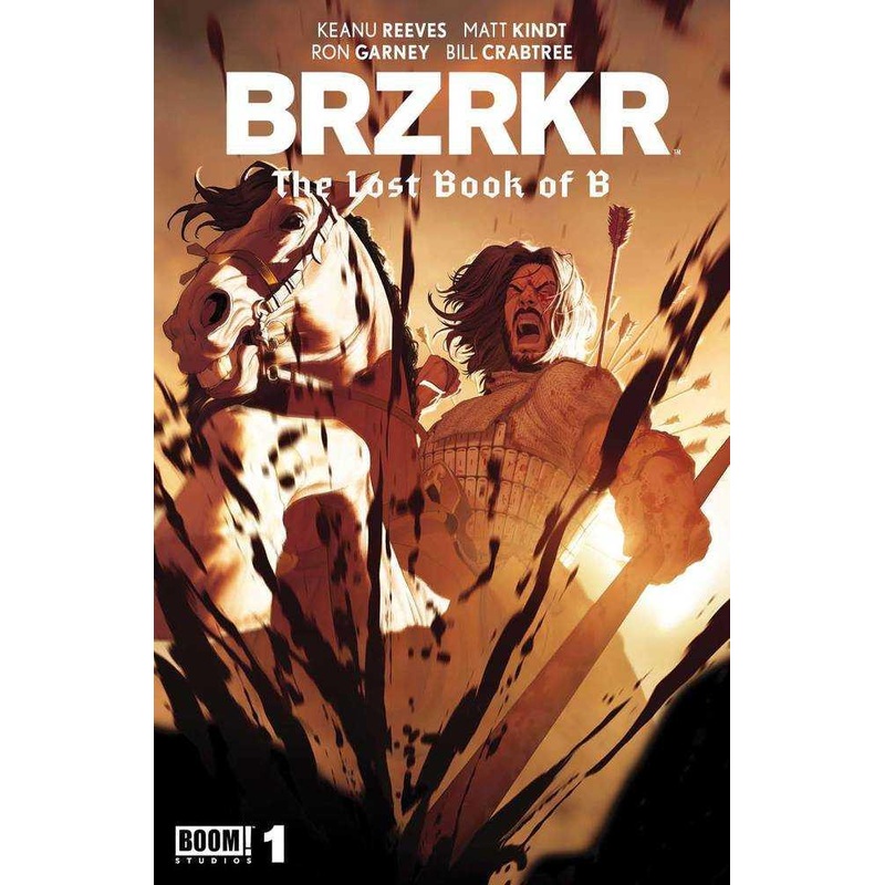 BRZRKR The Lost Book Of B #1 Cover B De Lulis (Mature)