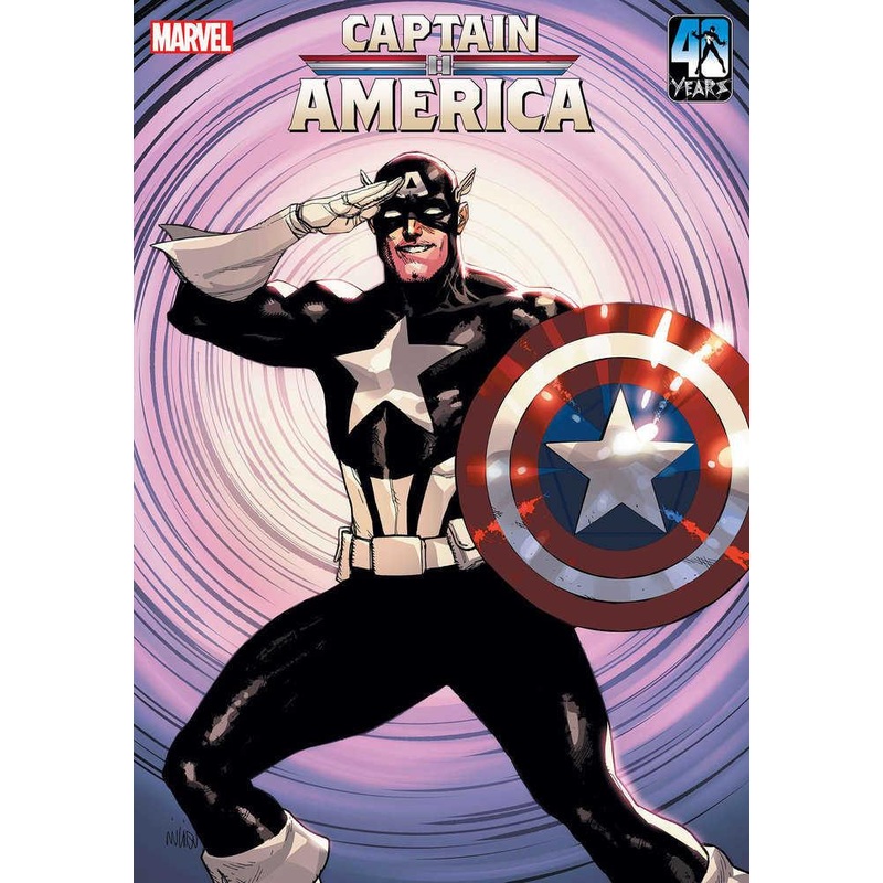 Captain America #9 Leinil Yu Black Costume Variant
