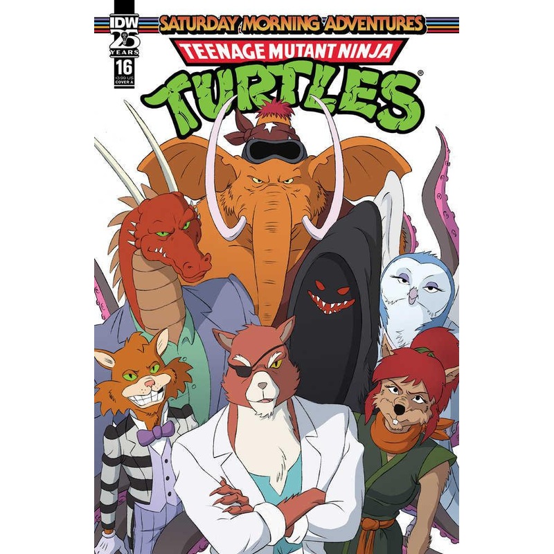 Teenage Mutant Ninja Turtles: Saturday Morning Adventures #16 Cover A (Schoening)