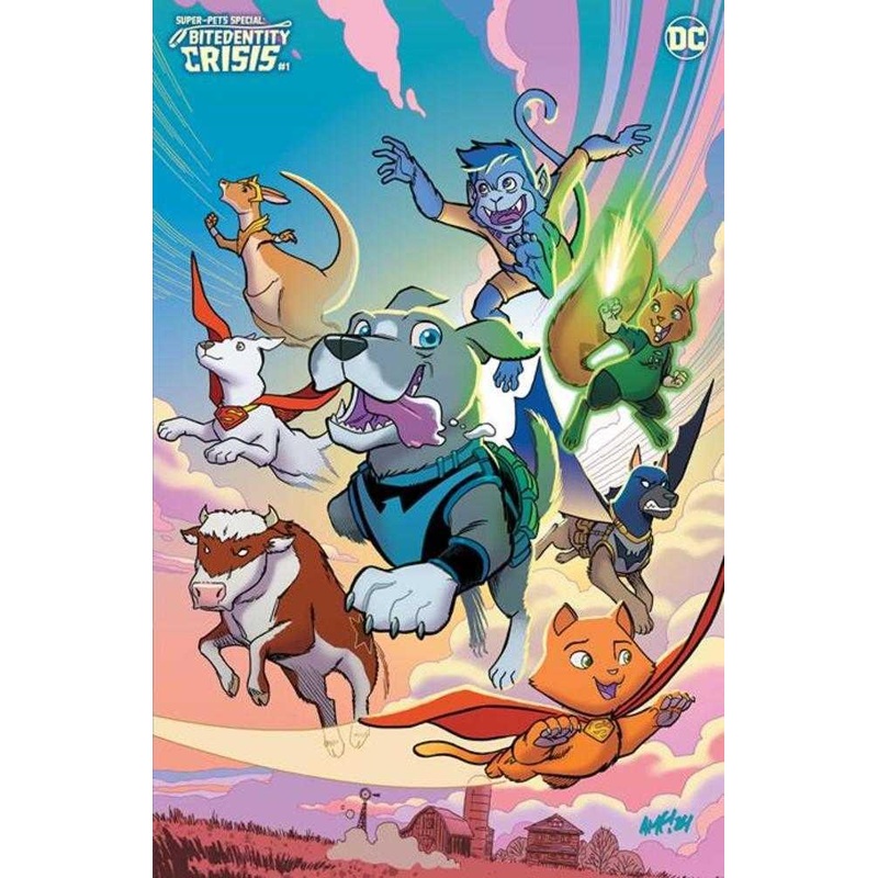 Super-Pets Special Bitedentity Crisis #1 (One Shot) Cover C Tony Fleecs Card Stock Variant