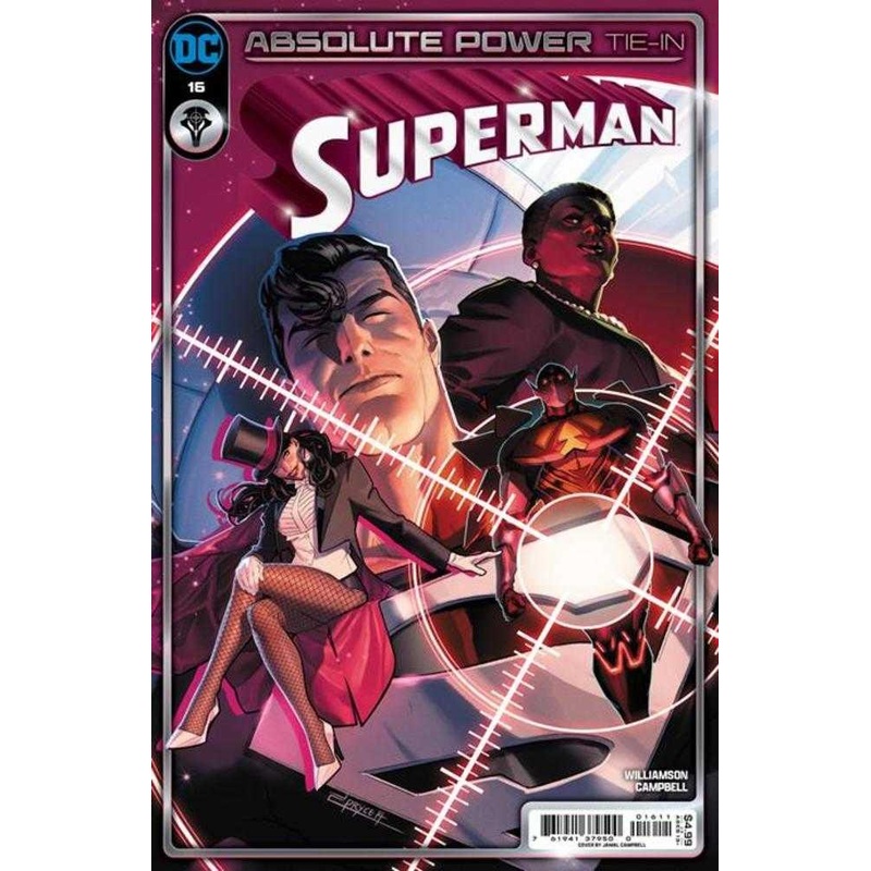 Superman #16 Cover A Jamal Campbell (Absolute Power)