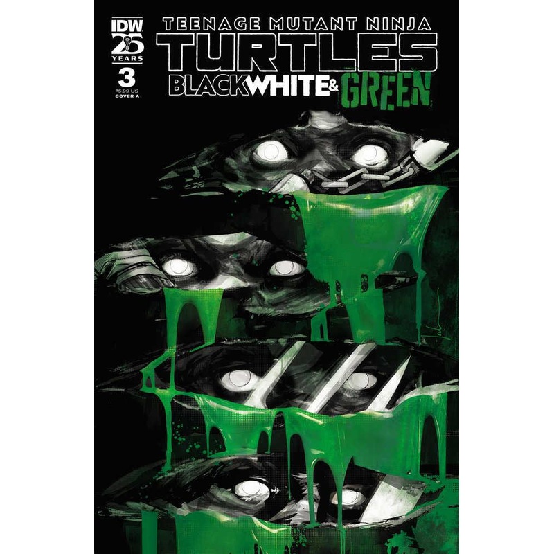 Teenage Mutant Ninja Turtles: Black, White, And Green #3 Cover A (Jock)