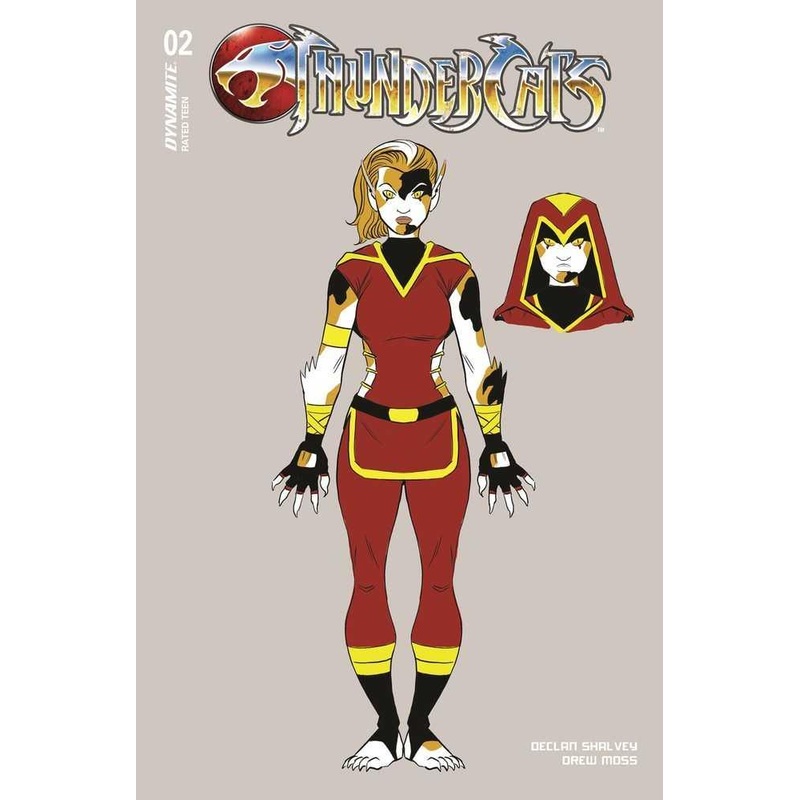 Thundercats #2 Cover Zi 10 Copy Foc Variant Edition Moss Calica Design Or