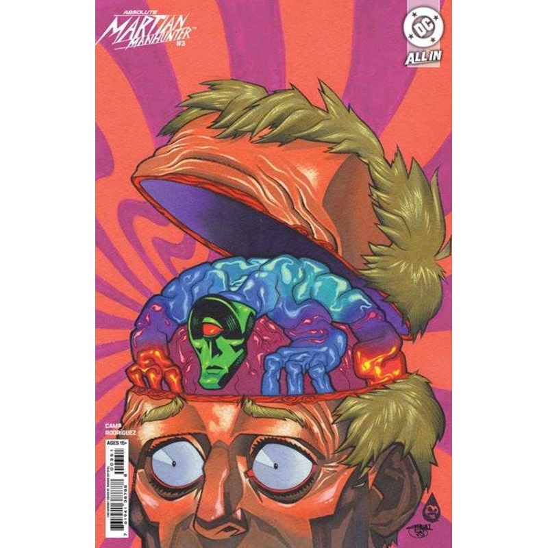 Absolute Martian Manhunter #3 (Of 12) Cover E 1 in 50 Shawn Crystal Card Stock Variant