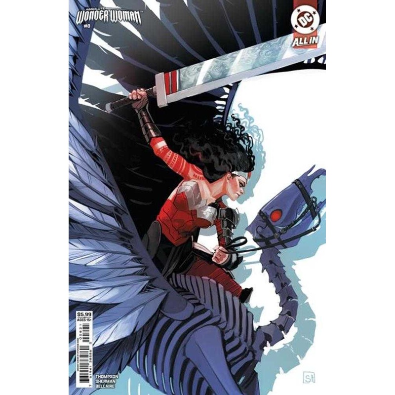 Absolute Wonder Woman #8 Cover B Stephanie Hans Card Stock Variant