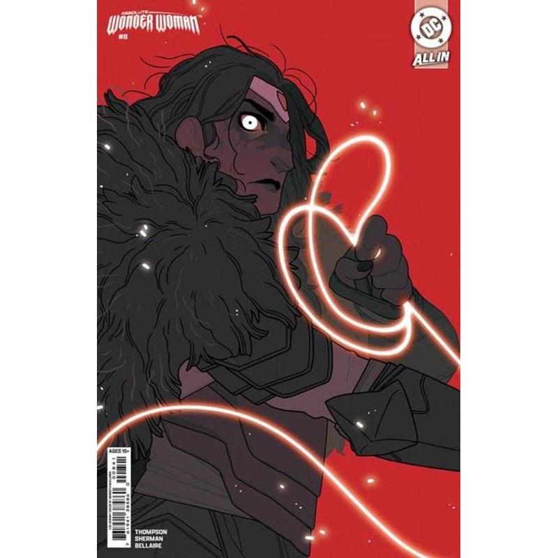 Absolute Wonder Woman #8 Cover D 1 in 25 Meredith Mcclaren Card Stock Variant
