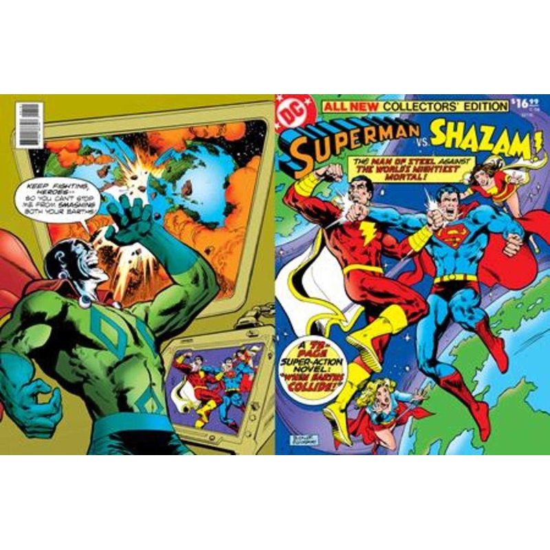 All New Collectors Edition #58 Superman vs Shazam Facsimile Edition Cover B Rich Buckler & Dick Giordano Foil Variant