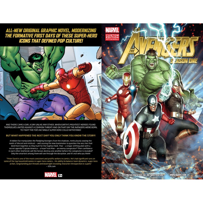 Avengers Season One TPB Custom Edition 2012 Wal-Mart Exclusive