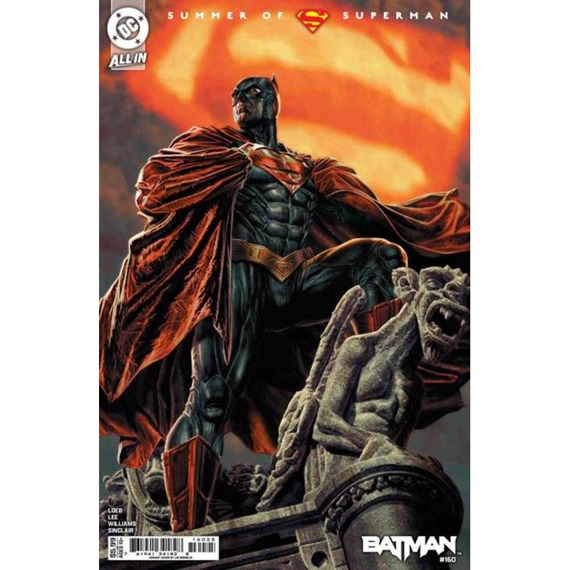 Batman #160 Cover E Lee Bermejo Supersmash-Up Card Stock Variant